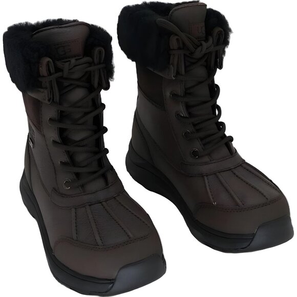 UGG Women's Adirondack III Brown Boots Size 6M for Cold Weather